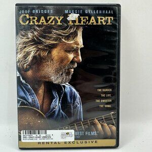 Crazy Heart DVD Jeff Bridges & Maggie Gyllenhaal Rental Exclusive Rated R